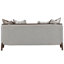 Houston Loveseat - Pebble/Walnut