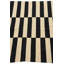 Tapis noir et blanc 3x5 Ponce