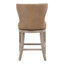 Tabouret de comptoir pivotant Gineen Milton