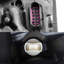 Phares chromés compatibles avec les ampoules incluses Kenworth T680 2013-2021 côté conducteur