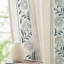 Rideaux en lin semi-transparents brodés à motif floral-592446732-582662669