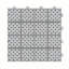 Carreaux de terrasse emboîtables en plastique imperméables pour l'extérieur-105121921