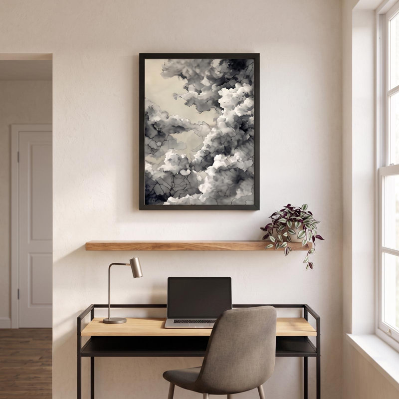 Skyborne, 30" H x 40" W