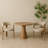Upholstered 3-leg Wood-look Metal Frame 2pc Dining Chairs-2102133202-2102133203