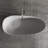 59" Solid Surface Soaking Bathtub