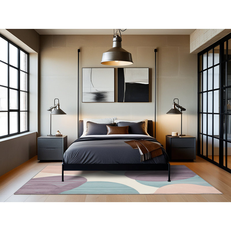 Seaside Glow Rug, Square 6'