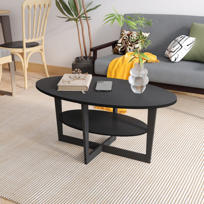 Table basse avec rangement en bois Modern Modern