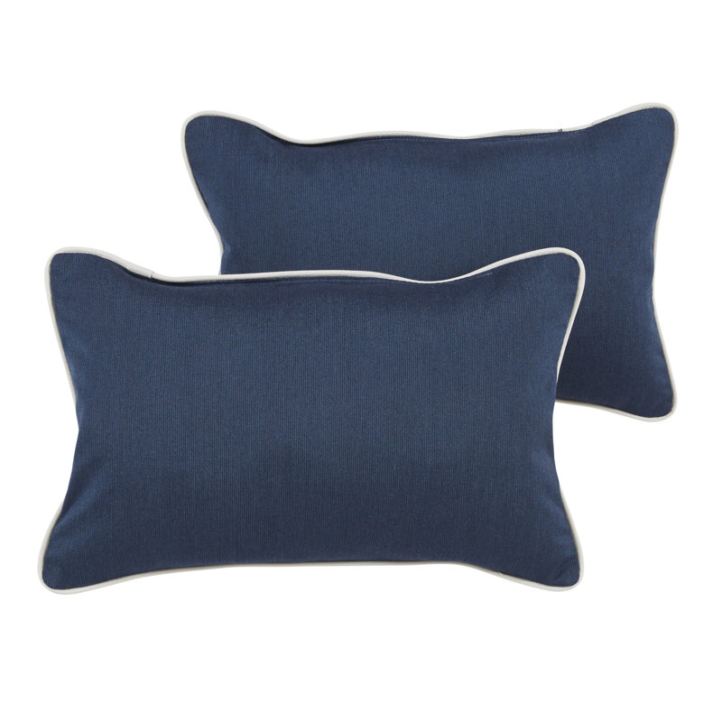  Outdoor Rectangular Pillow Cover and Insert