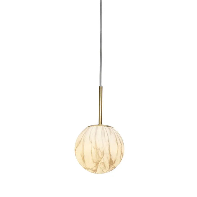 Glass Table Lamp, 28cm H x 22cm W x 22cm D