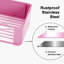 Serviteur de douche, organisateur de douche et rangement de salle de bain adhésif, tablettes de douche sans perceuse pour douche intérieure, support de rangement de douche antirouille-274865052