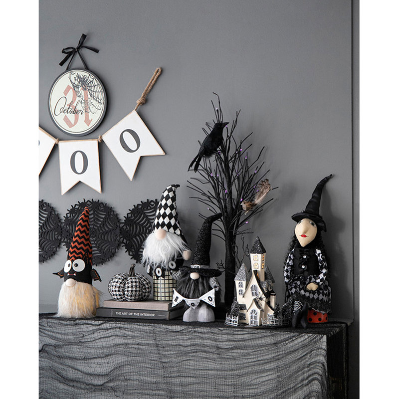 Tissu gnome décoratif pour Halloween