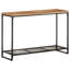 Olive 110cm Solid Wood Top Console Table-905094049