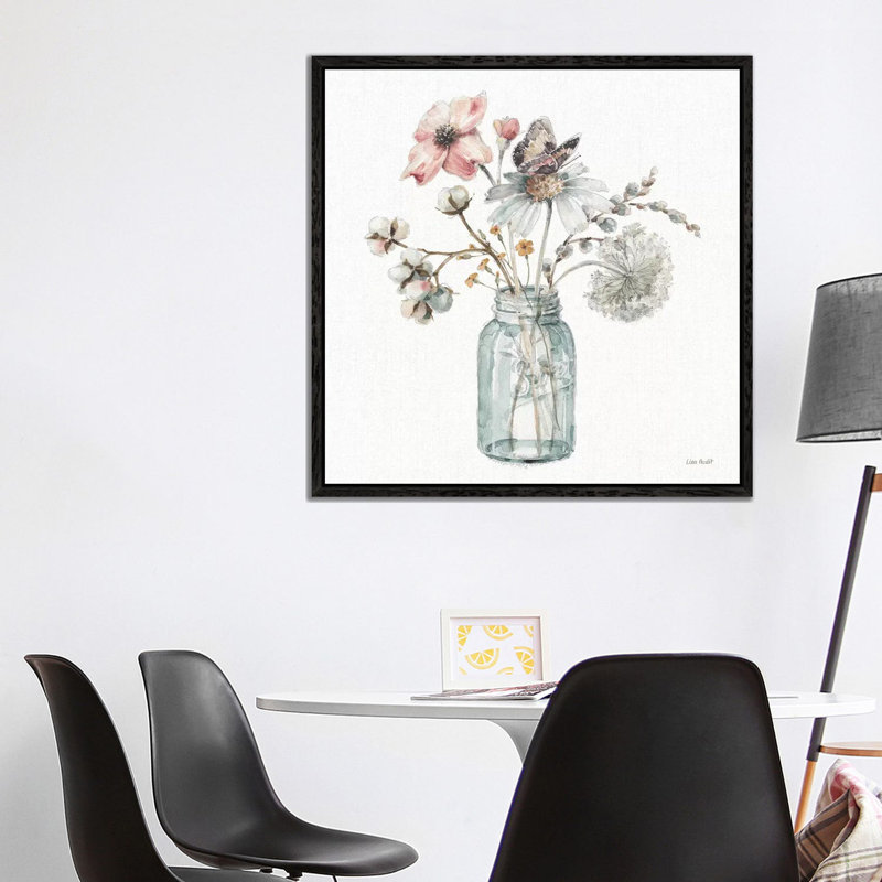 A Country Weekend IX by Lisa Audit - Print on Canvas, 93.98 cm H x 93.98 cm W, Black Framed