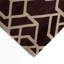 Tapis brun intérieur et extérieur Trellis-141066975