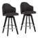 Tenessa Swivel Upholstered Counter Stool