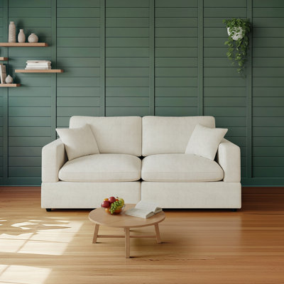 Lodkccy Cloud Modular Sectional Couches 68 Loveseat For Living Room Deep Seat Sectional Couch Down Filled 2Seater Modular Sofa For House Office Black Lodkccy Cloud Modular Sectional Couches 68 Loveseat For Living Room Deep Seat Sectional Couch Down Filled 2Seater Modular Sofa For House Office Black