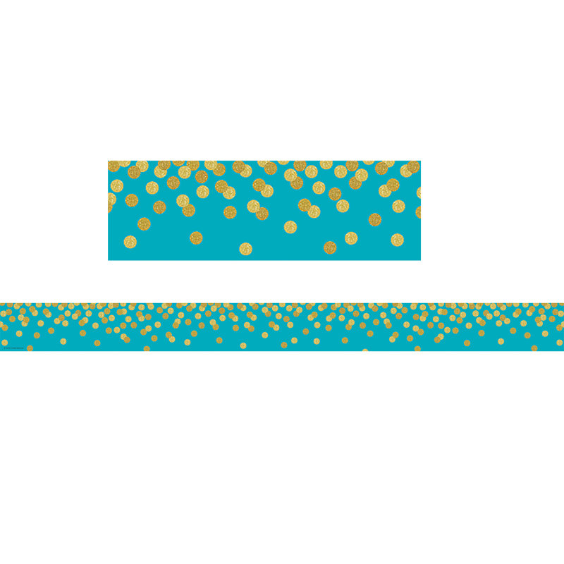 Bordure droite confettis