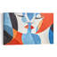 Modern Abstract Kiss Colorful Romantic Abstract Wall Art Print 1 Piece Wrapped Canvas Wall Art-1320414404