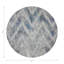 Sous-verres ronds en cuir à chevrons Opulence-119015023