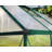 Palram - Canopia Mythos 6' W x 6' D Walk-In Hobby Twin Wall Polycarbonate Aluminum Frame Greenhouse Kit with Roof Vent-Green-339686035-364970288