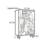 French Retro Solid Wood Entryway Cabinet-1237252743