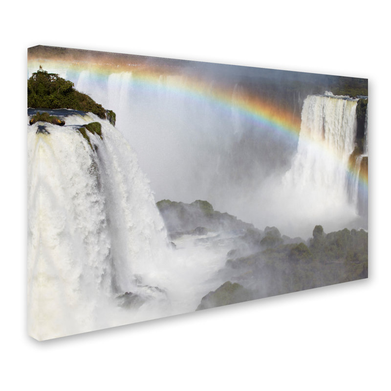 Ann «Waterfall», reproduction de photo sur toile tendue, H 12 po x l 19 po