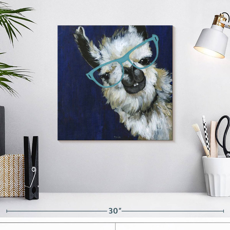 Brampt Gentleman Llama, 16" H x 16" W