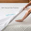 Hypoallergenic Waterproof Fitted Mattress Protector-1825787055