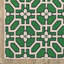Tapis d'intérieur / extérieur ivoire / vert Sherley-1495595305