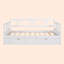 Lit de jour simple en bois avec deux tiroirs-79103045