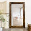 Miroir pleine grandeur rectangulaire en bois massif-2075756835