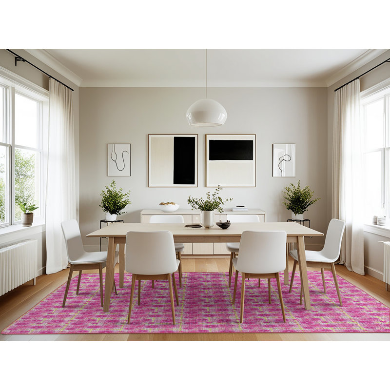Floral Indoor Rug, Rectangle 7' x 10'