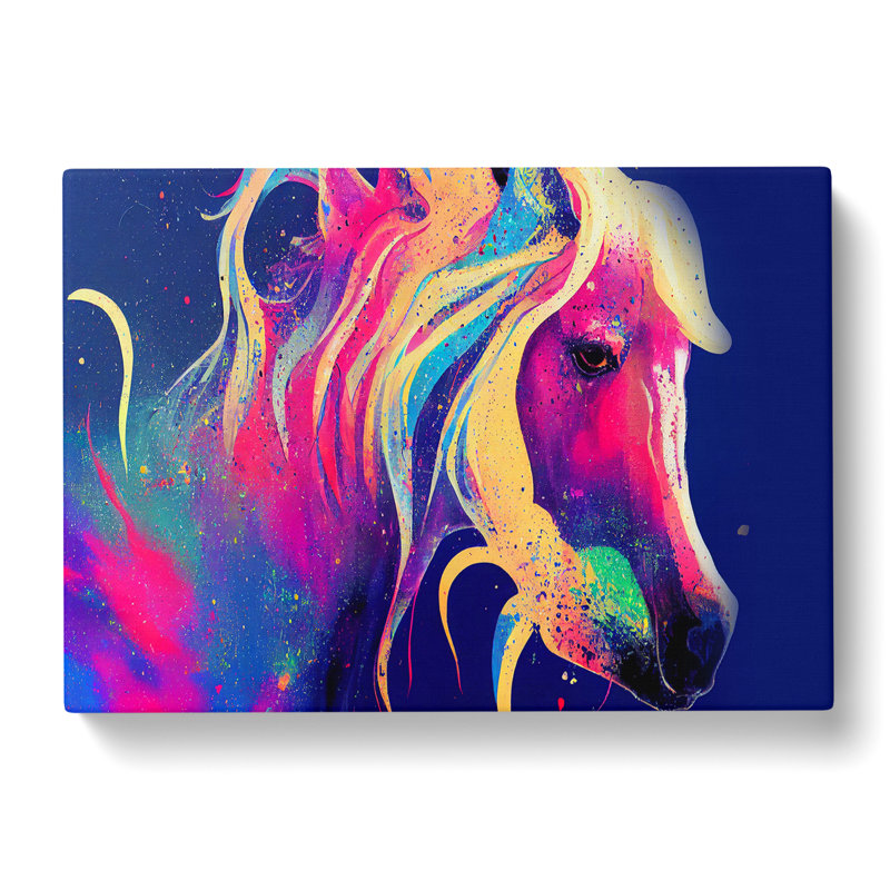 Horse Splash Vol.2 - Wrapped Canvas, 50cm H x 76cm W x 3cm D
