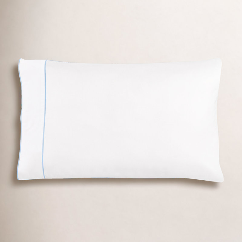 Evanston PCASE PAIR, Queen Pillowcase, Blue
