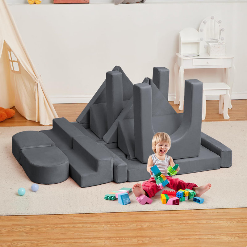 Canapé pour enfants 22 pièces, Gris