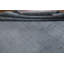 Tapis oriental bleu et gris à rayures Gabbeh 8 x 10