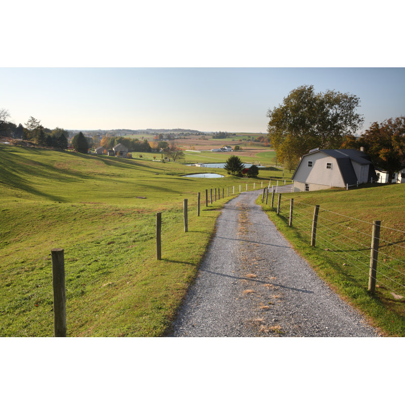 Country Road par Tongshan, H 32 po x l 48 po