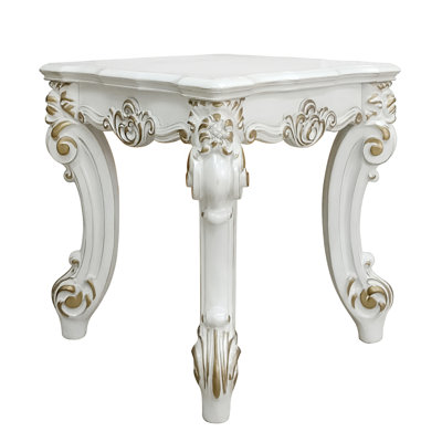 Table de bout carrée Antique Pearl