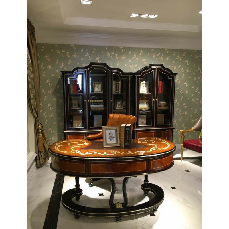 Executive Desk, White