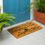 Tapis en fibre de coco Haunted House, "It's Fine, I'm Fine, Everything is fine" 28 "x16"