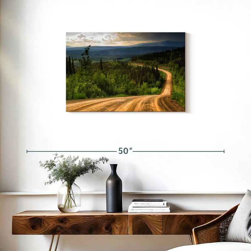 Nicci Dalton Highway Trail, 20" H x 30" W
