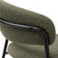 Chaise de salle à manger Geneva Boucle en tissu, vert-359214532