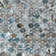 Mother of Pearl 0.8" x 0.8" Seashell Penny Round Mosaic Sheet