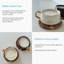 Avrian Ceramic Teacup and Saucer-427587565