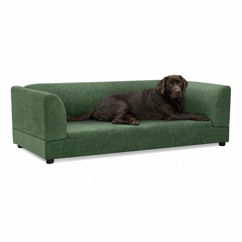 Comfortable Oversized Pet Sofa, Olive Green