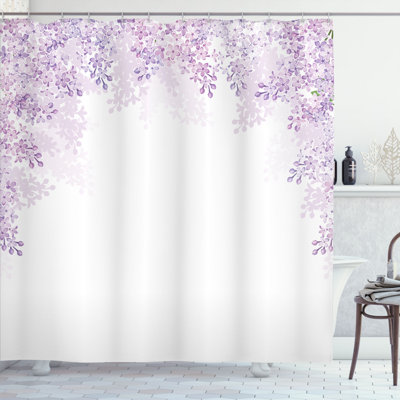 Shower Curtain with Hooks Included