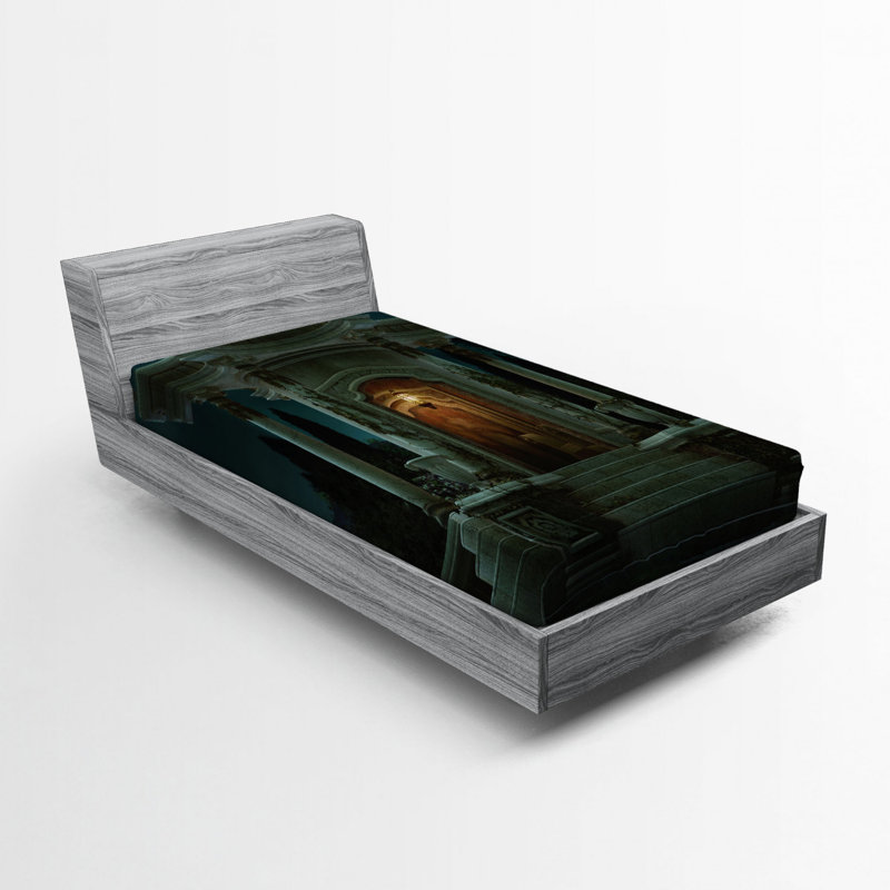 Microfiber Fitted Sheet, Twin Fitted Sheet