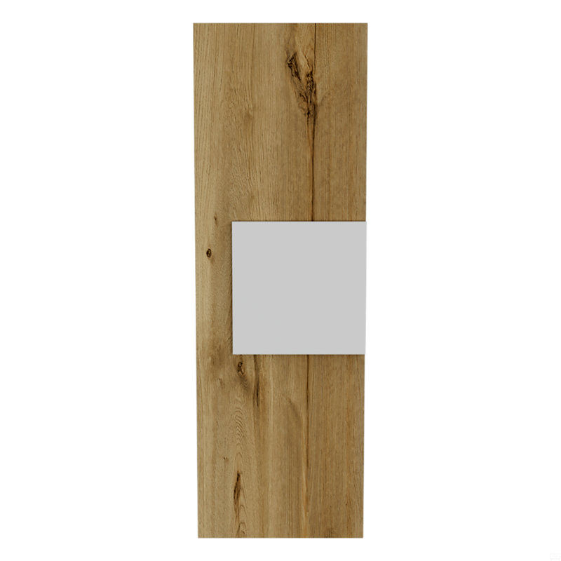Medicine 38"H Single Door Cabinet, Three Shelves, Multicolor
