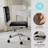 Martha Stewart Lulu Upholstered Height-Adjust Swivel Home Office Chair-109713882-109713883