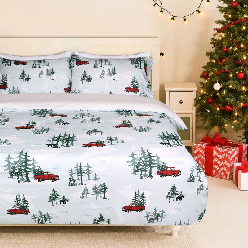Housse de couette simple Gogreen Luxury, Housse de couette simple + 1 taie d'oreiller stand